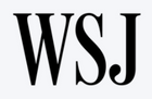Black stylized letters "WSJ" on a light gray background.