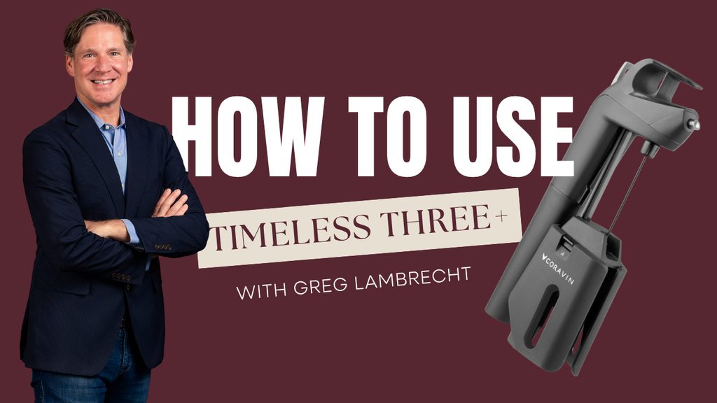 Wie gießt man mit dem Coravin Timeless Weinsystem